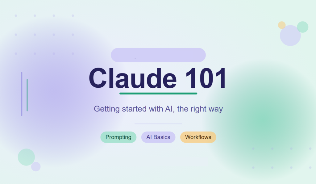 Claude 101 Featured Image